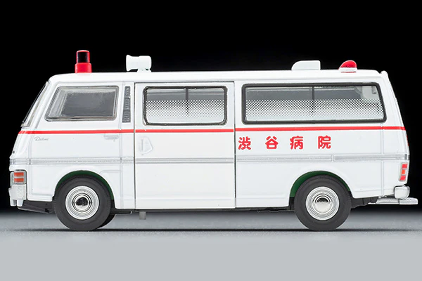 TOMYTEC TLVN 1/64 LV-N Daitokai 01 CARAVAN Ambulance Shibuya Hospital - Image 6