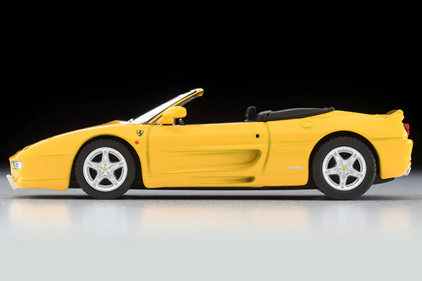 TOMYTEC TLVN 1/64 LV-N Ferrari F355 Spider (Yellow) - Image 6