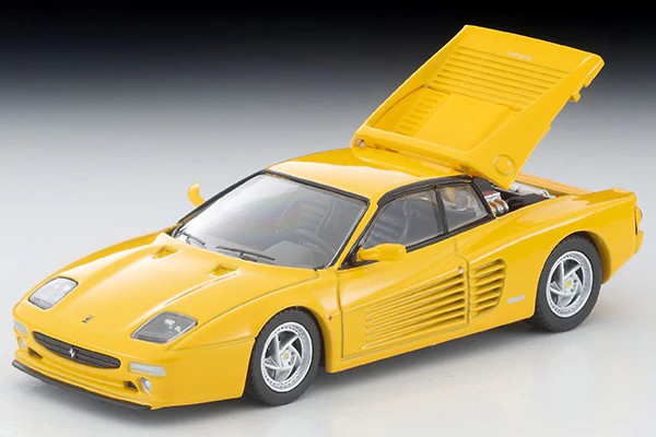 TOMYTEC TLVN 1/64 LV-N Ferrari F512 M (YELLOW) Takara Tomy Mall original Edition - Image 2
