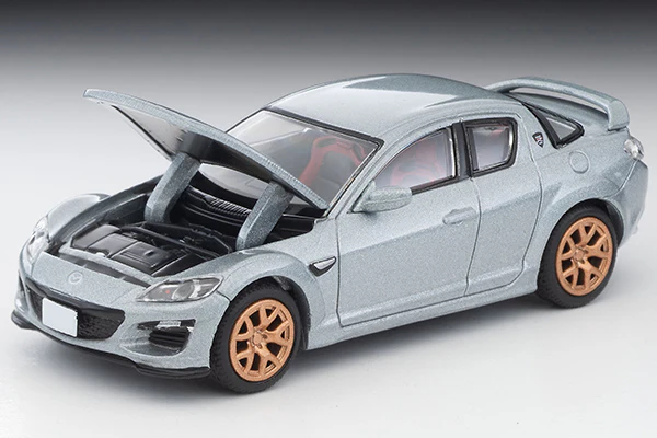 TOMYTEC TLVN 1/64 LV-N Japanese Car Era 18 Mazda RX-8 Spirit R (Silver) 2012 - Image 2