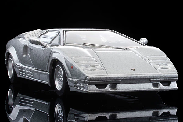 TOMYTEC TLVN 1/64 LV-N Lamborghini Countach 25th Anniversary (Silver) - Image 3