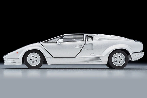 TOMYTEC TLVN 1/64 LV-N Lamborghini Countach 25th Anniversary (Silver) - Image 4
