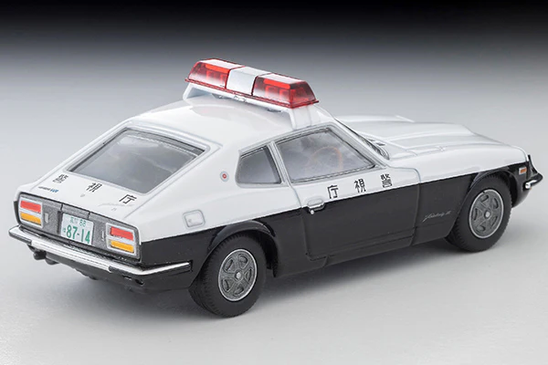 TOMYTEC TLVN 1/64 LV-N Metropolis 05 Nissan Fairlady Z 2by2 Patrol Car - Image 2