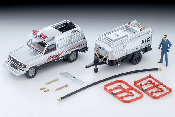 PREORDER TOMYTEC TLVN 1/64 LV-N Movie Stars 04 Seibu Keisatsu Safari 4WD with Daimon Keisuke Figure (Approx. Release Date : SEP 2026 subject to manufacturer's final decision) - Image 2