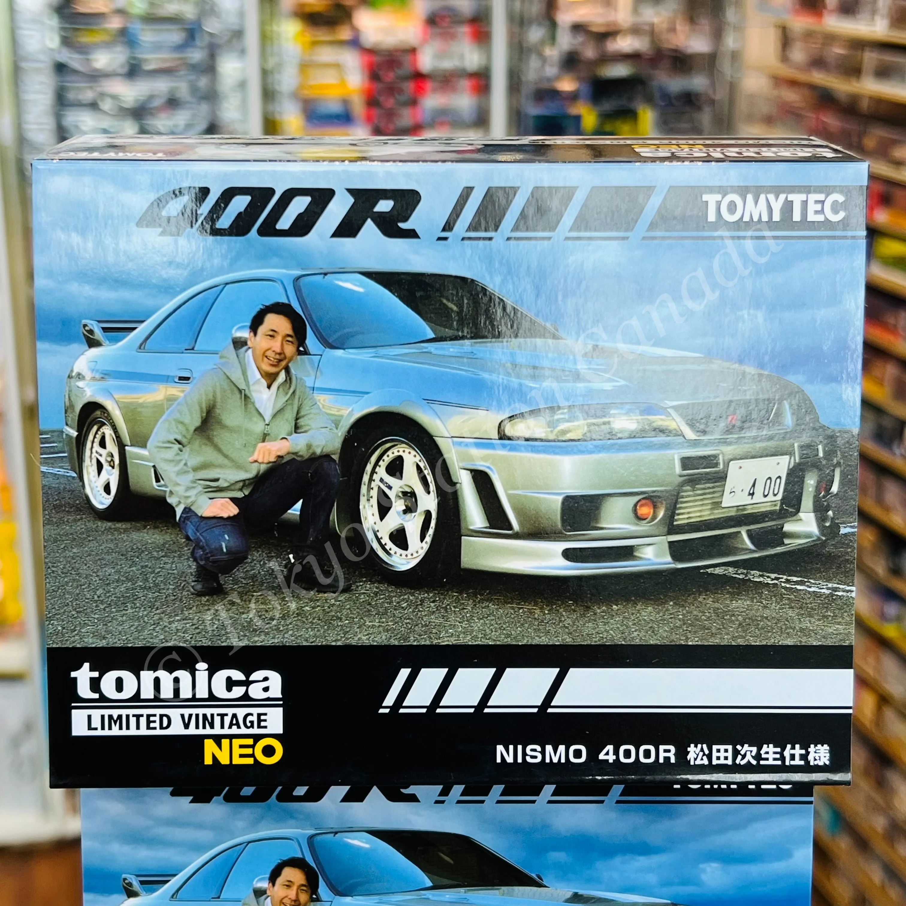 TOMYTEC TLVN 1/64 LV-N NISMO 400R Tsugio Matsuda Version Silver - Image 2