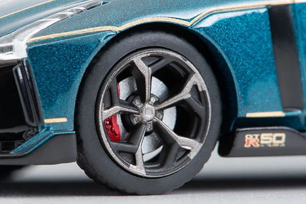 TOMYTEC TLVN 1/64 LV-N Nissan GT-R50 by Italdesign DARK GREEN - Image 2