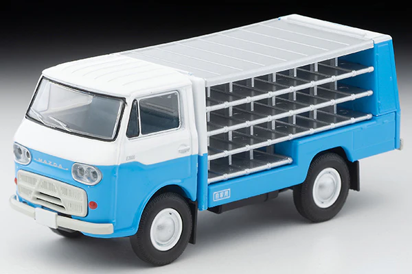 TOMYTEC TLV 1/64 Mazda E2000 bottle car (white/light blue) LV-210a - Image 5