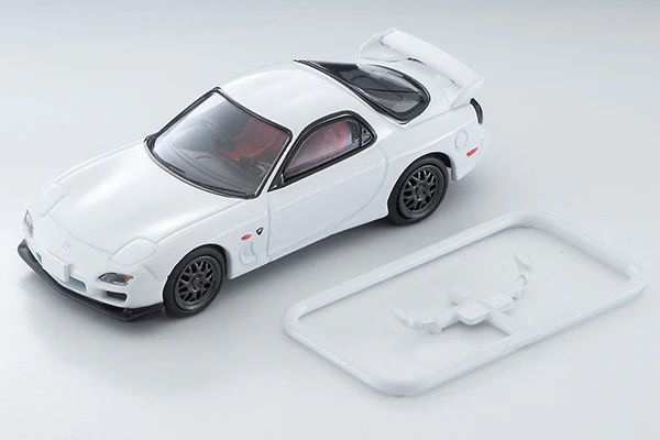 TOMYTEC TLVN 1/64 Mazda RX-7 Spirit R Type A (White) 2002 LV-N267e - Image 2