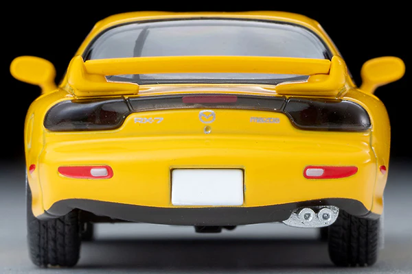 TOMYTEC TLVN 1/64 Mazda RX-7 Type R Bathurst R (Yellow) 2001 LV-N267d - Image 3