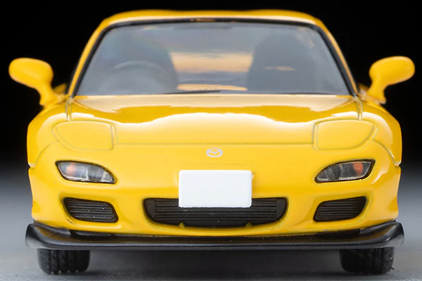 TOMYTEC TLVN 1/64 Mazda RX-7 Type R Bathurst R (Yellow) 2001 LV-N267d - Image 4