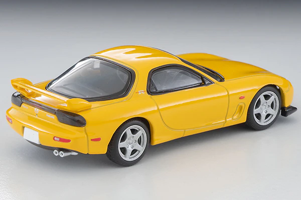 TOMYTEC TLVN 1/64 Mazda RX-7 Type R Bathurst R (Yellow) 2001 LV-N267d - Image 5