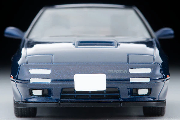 TOMYTEC TLVN 1/64 Mazda Savanna RX-7 GT-X (navy blue) 1990 LV-N192g - Image 4