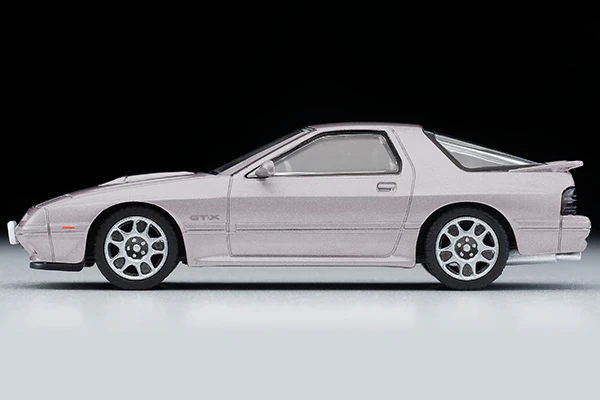 TOMYTEC TLVN 1/64 Mazda Savanna RX-7 GT-X (Winning Silver M) 1989 LV-N192h - Image 3