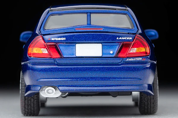 TOMYTEC TLVN 1/64 Mitsubishi Lancer GSR Evolution IV (Navy Blue) LV-N186e - Image 3