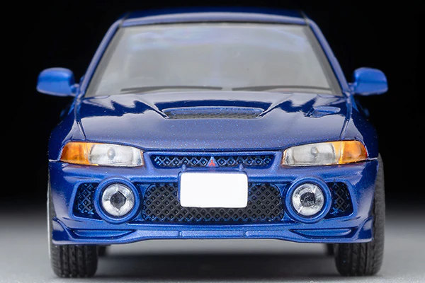 TOMYTEC TLVN 1/64 Mitsubishi Lancer GSR Evolution IV (Navy Blue) LV-N186e - Image 4