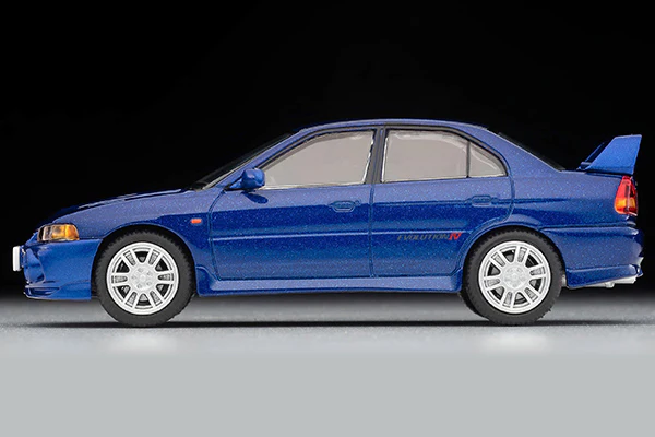 TOMYTEC TLVN 1/64 Mitsubishi Lancer GSR Evolution IV (Navy Blue) LV-N186e - Image 5