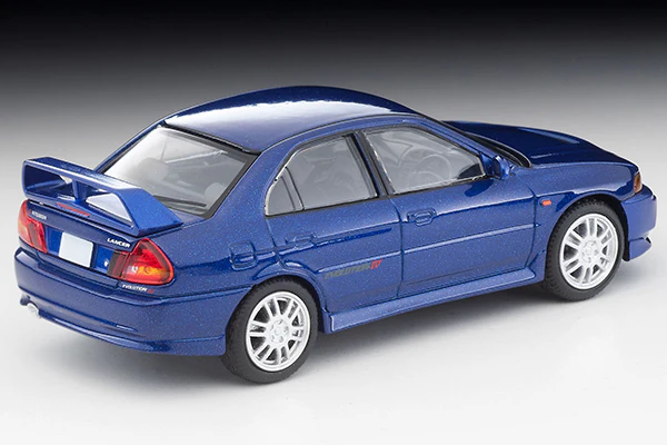 TOMYTEC TLVN 1/64 Mitsubishi Lancer GSR Evolution IV (Navy Blue) LV-N186e - Image 6