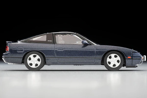 TOMYTEC TLVN 1/64 Nissan 180SX Type X (Purpleish Gray) 1995 LV-N235f - Image 4