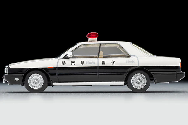 TOMYTEC TLVN 1/64 Nissan Cedric Cima Patrol Car (Shizuoka Prefectural Police) LV-N288a - Image 3