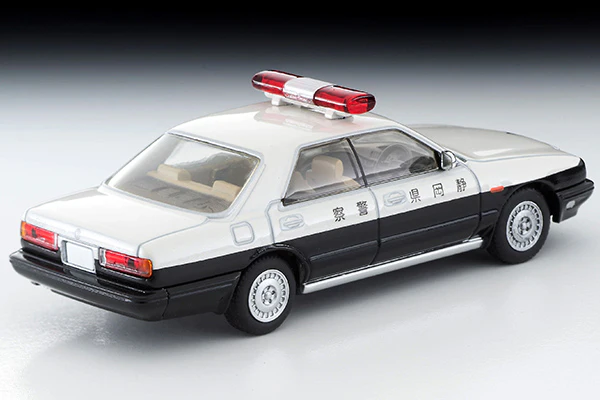 TOMYTEC TLVN 1/64 Nissan Cedric Cima Patrol Car (Shizuoka Prefectural Police) LV-N288a - Image 4