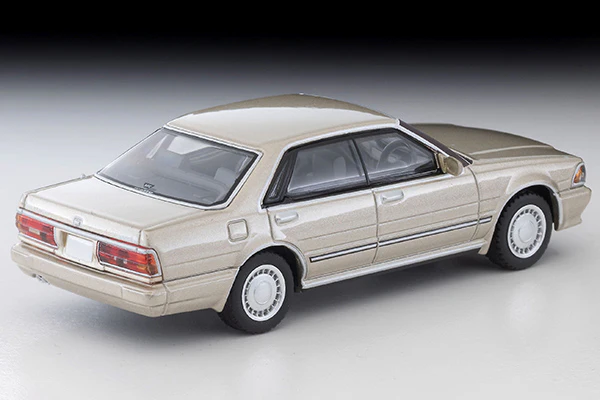 PREORDER TOMYTEC TLVN 1/64 Nissan Cedric HT V20 Twin Cam Turbo Gran Turismo SV (Yellowish Silver) 1989 LV-N368b (Approx. Release Date : JUNE 2026 subject to manufacturer's final decision) - Image 2