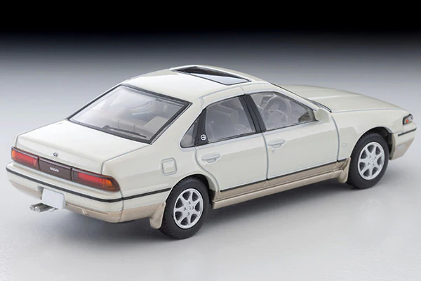 PREORDER TOMYTEC TLVN 1/64 Nissan Cefiro Town Ride SV (white/beige) 1991 LV-N319c (Approx. Release Date : JULY 2026 subject to manufacturer's final decision) - Image 2