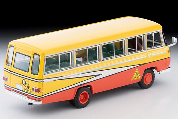 PREORDER TOMYTEC TLVN 1/64 Nissan Civilian Kindergarten Bus (Yellow/Red) LV-N60b (Approx. Release Date : JULY 2026 subject to manufacturer's final decision) - Image 2