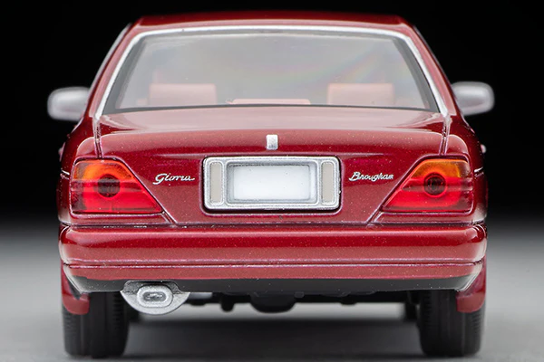 TOMYTEC TLVN 1/64 Nissan Gloria V30E Brougham Red LV-N289a - Image 2