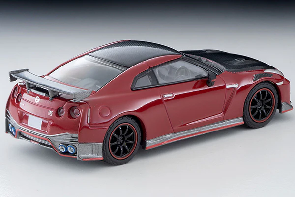 TOMYTEC TLVN 1/64 Nissan GT-R NISMO Special Edition 2022 Model Red LV-N254e - Image 2