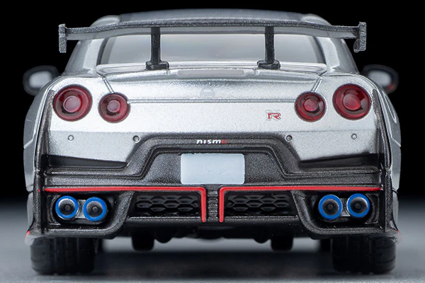 TOMYTEC TLVN 1/64 NISSAN GT-R NISMO Special Edition 2024 SILVER LV-N317c - Image 2
