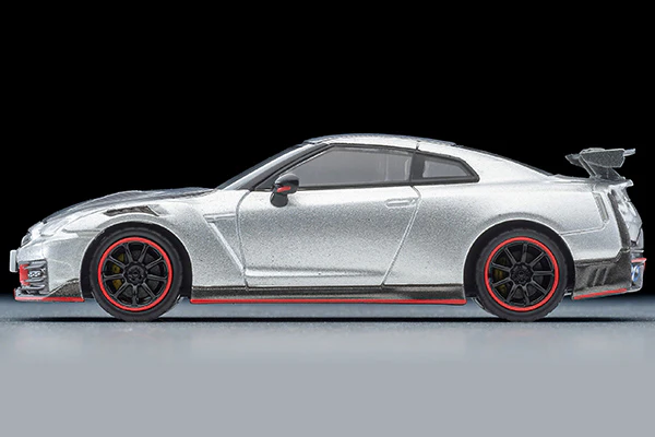 TOMYTEC TLVN 1/64 NISSAN GT-R NISMO Special Edition 2024 SILVER LV-N317c - Image 4