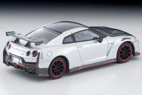 TOMYTEC TLVN 1/64 NISSAN GT-R NISMO Special Edition 2024 SILVER LV-N317c - Image 5