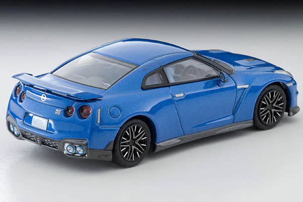 TOMYTEC TLVN 1/64 NISSAN GT-R Premium Edition BLUE 2025 LV-N350b - Image 2
