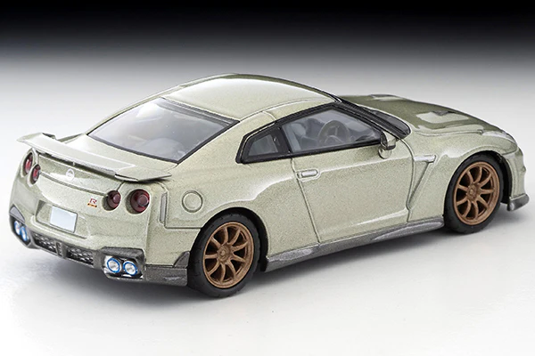 TOMYTEC TLVN 1/64 NISSAN GT-R Premium Edition T-spec 2024 model (Millennium Jade) LV-N316a - Image 5