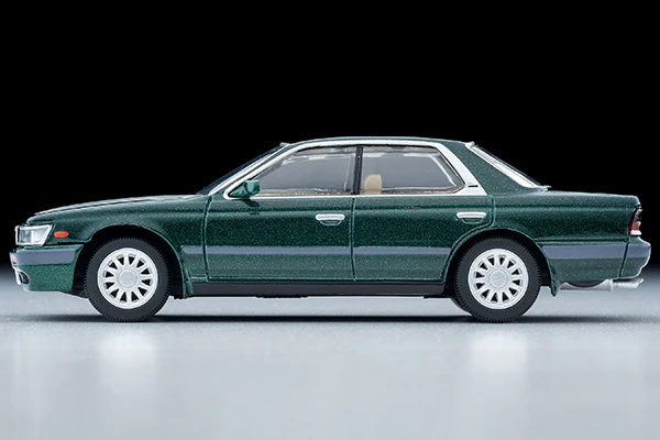 TOMYTEC TLVN 1/64 Nissan Laurel Twin Cam 24V Medalist (Green) 1989 LV-N238c - Image 4