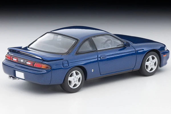 TOMYTEC TLVN 1/64 Nissan Silvia K's Aero (Purple Blue) 1995 LV-N333c - Image 2