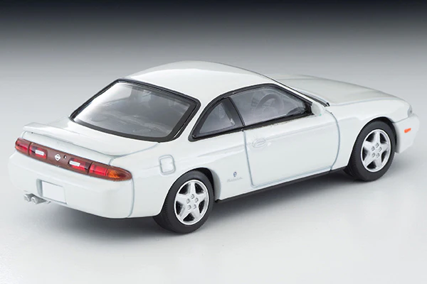 TOMYTEC TLVN 1/64 Nissan Silvia K's TypeS (White) 1994  LV-N313a - Image 3