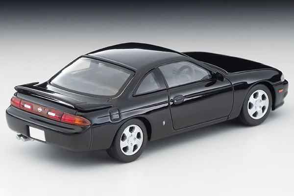 TOMYTEC TLVN 1/64 Nissan Silvia Q's Aero 1995 (Black) LV-N333a - Image 4
