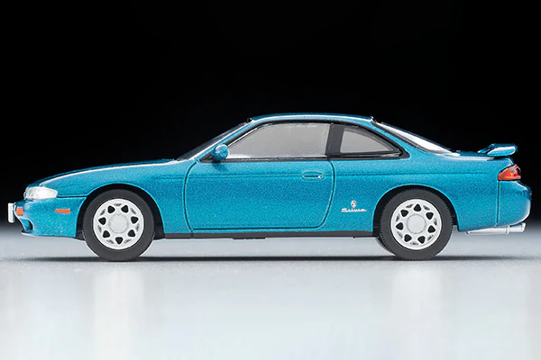 TOMYTEC TLVN 1/64 Nissan Silvia Q's TypeS (Blue Green) 1994 LV-N313b - Image 4