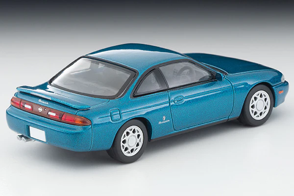 TOMYTEC TLVN 1/64 Nissan Silvia Q's TypeS (Blue Green) 1994 LV-N313b - Image 5