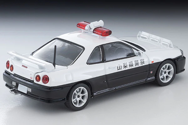 PREORDER TOMYTEC TLVN 1/64 Nissan Skyline 2-Door Sports Coupe 25GT Turbo Patrol Car (Yamanashi Prefectural Police) LV-N366a (Approx. Release Date : MAY 2026 subject to manufacturer's final decision) - Image 2