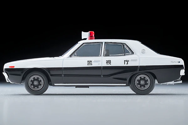 TOMYTEC TLVN 1/64 Nissan Skyline 2000GT Patrol Car (Metropolitan Police Department) 1976 LV-N315a - Image 4