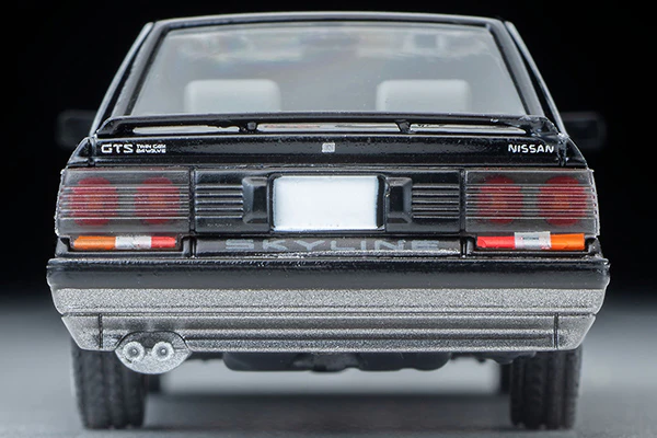 TOMYTEC TLVN 1/64 Nissan Skyline 4-door HT GTS Twin Cam 24V (Black/Silver) LV-N301b LV-N301a - Image 3