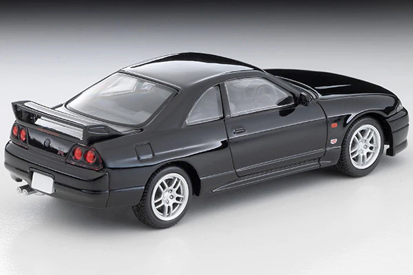 TOMYTEC TLVN 1/64 Nissan Skyline GT-R V-spec (black) 1995 LV-N308d - Image 2