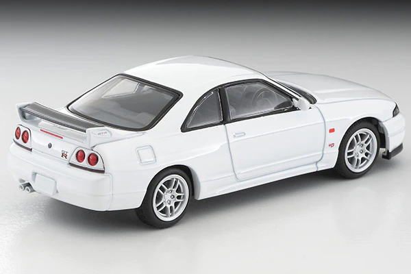 TOMYTEC TLVN 1/64 Nissan Skyline GT-R V-spec N1 (white) 1995 model LV-N308c - Image 3