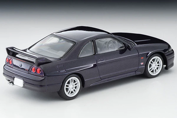 TOMYTEC TLVN 1/64 Nissan Skyline GT-R V-Spec. Purple 1995 LV-N308a - Image 7