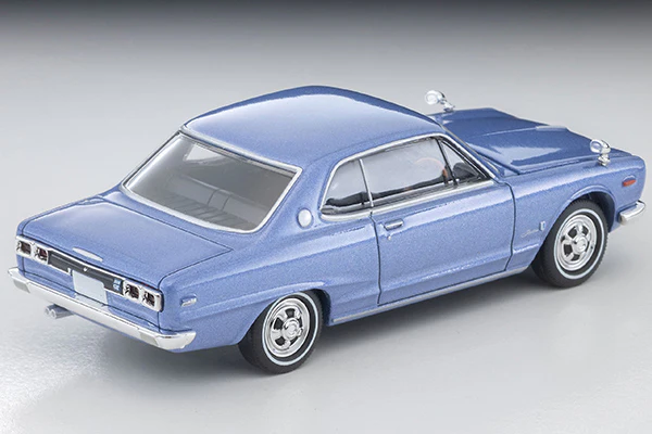 TOMYTEC TLVN 1/64 Nissan Skyline Hardtop 2000GT (Lavender Metallic) 1971 LV-N357b - Image 2