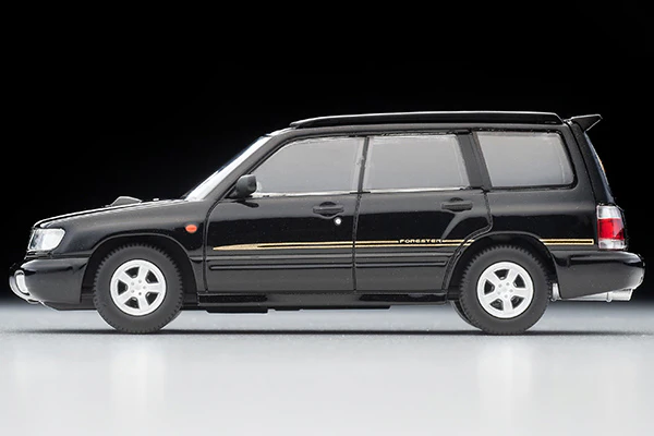 TOMYTEC TLVN 1/64 Subaru Forester S/tb (Black) 1997 LV-N327a - Image 2
