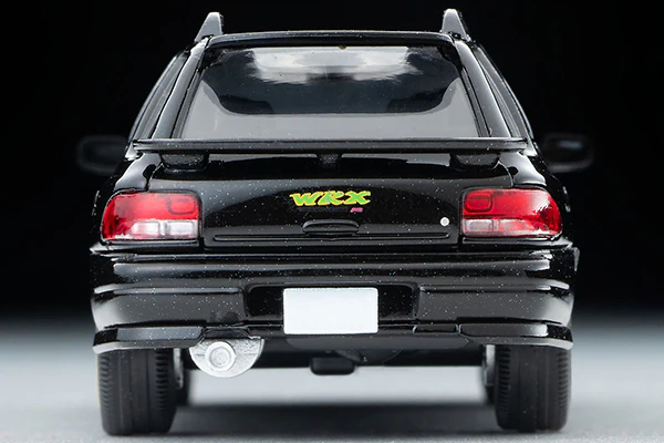 TOMYTEC TLVN 1/64 Subaru Impreza Pure Sports Wagon WRX STi Ver.V (Black) 1998 LV-N281d - Image 4
