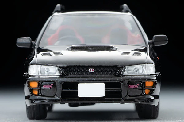 TOMYTEC TLVN 1/64 Subaru Impreza Pure Sports Wagon WRX STi Ver.V (Black) 1998 LV-N281d - Image 5